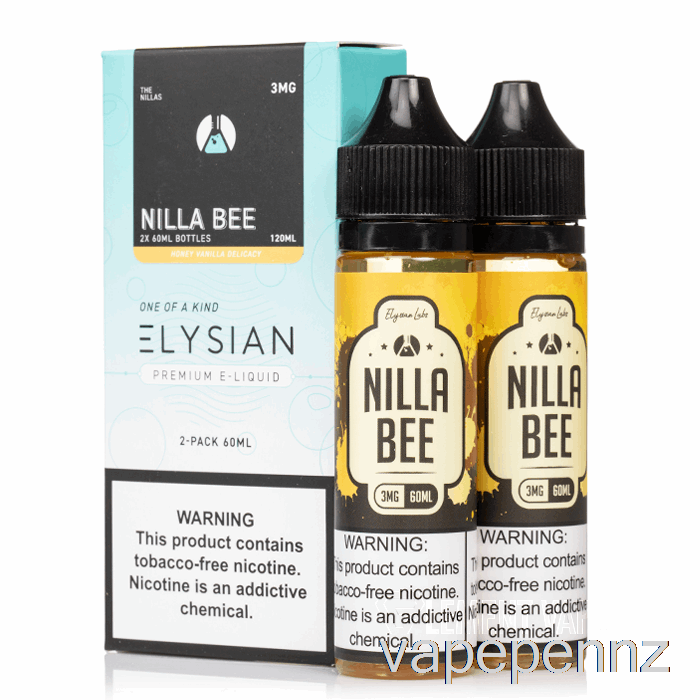 Nilla Bee - Elysian Labs - 120mL 3mg VAPE NZ